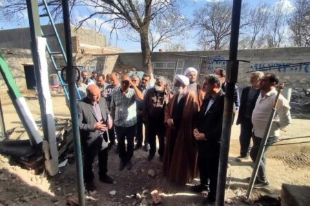 افتتاح اولین خانه احداث شده توسط بنیاد مسکن اردبیل در خوی