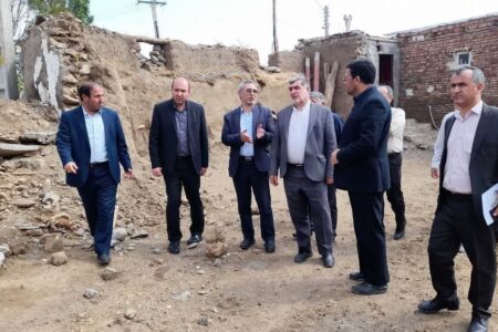 آغاز بازسازی خانه‌های آسیب دیده از سیل استان اردبیل