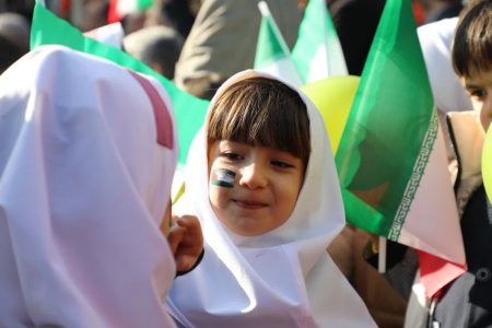 تجمع حمایت از کودکان مظلوم فلسطین در اردبیل