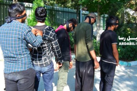 دستگیری اراذل و اوباش مخل نظم و امنیت در اردبیل