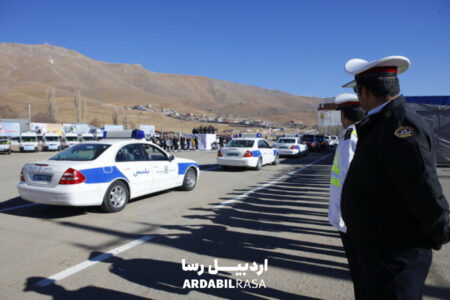 برخورد قاطعانه پلیس با رانندگان حادثه‌ساز در شهر اردبیل