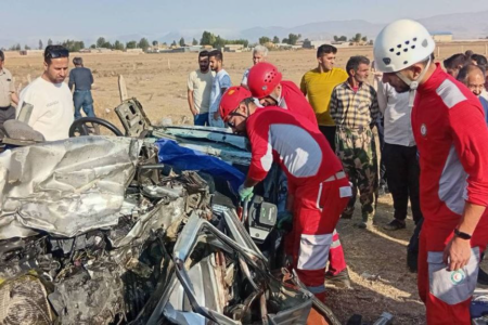 ۴ کشته و ۴ مصدوم در تصادف جاده آقاباقر به آبی بیگلو