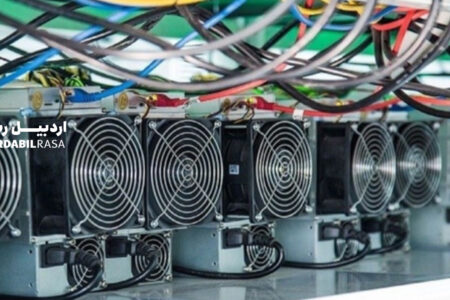 کشف ۱۶۱ دستگاه ماینر غیرمجاز در شهرک صنعتی اردبیل