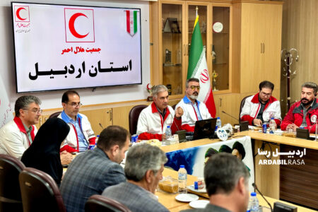 ۹۰۰۰۰ داوطلب برای جمعیت هلال احمر و افتتاح ۵۰ خانه هلال در اردبیل